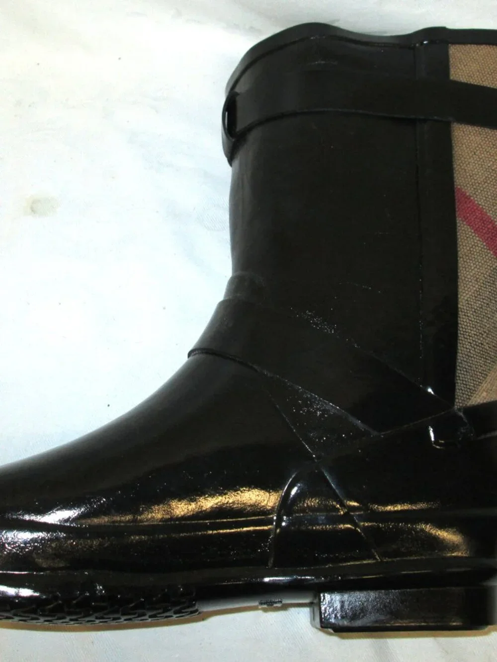 BURBERRY RAIN BOOTS WOMEN'S SIZE US 9 EU 40